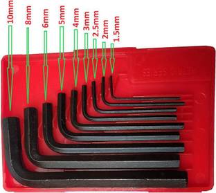 Qualigen Heavy Duty Anchor Hex of 9pc Allen Key Set
