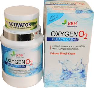 kbh Oxygen O2 Plus facial Bleach for Instant Glow 1Kg Pack