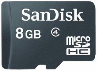 SanDisk SDSQBNN-008G-G031N Class 4 8 GB MicroSD Card Class 4 48 MB/s  Memory Card Compatible with Mobile, Tablet, Camera
