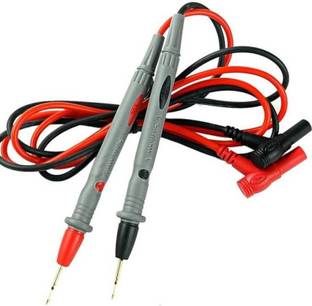 Qualigen Heavy Duty Multimeter wire 1000 Volt 20 Amp Universal Multimeter clamp meter wire Lead Probes Plug Test Cable Wire Digital Multimeter (2000 Counts) Digital Multimeter