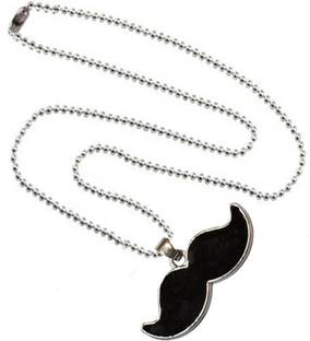 M Men Style Small Mustache Beard Zinc