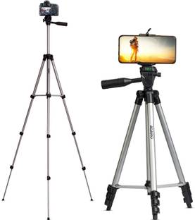 AGARO Camera Tripod 50 Inch with Smartphone Holder Tripod