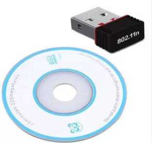 THE MOBILE POINT Wireless-N Mini USB Adapter Wi-Fi Receiver 802.11b/g/n UNano Size WiFi Dongle 802.11N Laptop Accessory