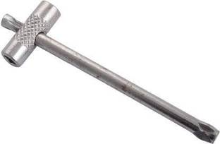 TOOL ZONE OXYGEN KEY For medical B-type and Commercial oxygen cylinder Single Sided Combination Wrench OXYGEN KEY Double Sided Combination Wrench