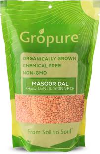 Gropure Organic Red Masoor Dal