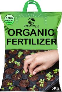 royal enterprise ORGANIC FERTILIZER FOR PLANT GROWTH -5KG (COW DUNG MANURE) Fertilizer