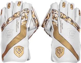 D S SPORTS AEROLITE GOLD Wicket Keeping Gloves