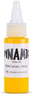 DYNAMIC CANARY YELLOW 1OZ (DYNMK YD4) Tattoo Ink