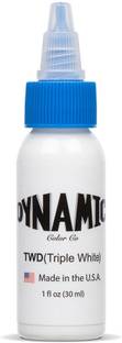DYNAMIC TRIPLE WHITE INK 1OZ Tattoo Ink