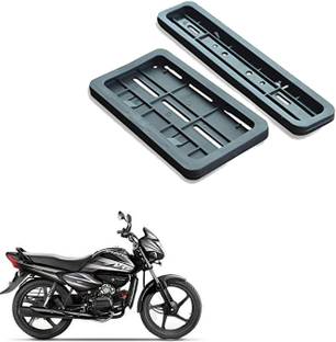 Vagary Bike Number Plate Frame (Standard Size for All Bikes) (Front & Back) -132 Bike Number Plate