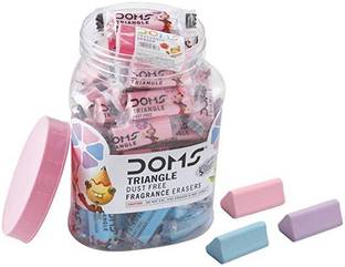 DOMS Triangle Dust Free Fragrance Eraser Non-Toxic Eraser