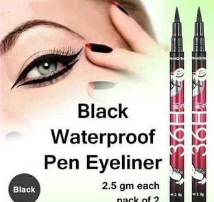 HB Liquid Waterproof 36 Hrs Eyeliner (Pack Of 2) 5 g