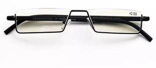 Augen Half Rim (+3.50) Rectangle Reading Glasses