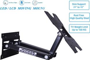 NIPRAM NATIONAL Heavy Duty / Dual Arm Wall Mount LCD TV Stand 32 Inch Full Motion TV Mount Full Motion...
