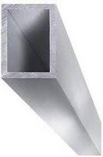 Engarc Rectangular Aluminum Pipe ( 11/2'' x 1'' Length 2 feet) 11/2'' x 1'' Rebar