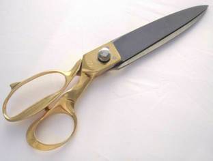 Panchal Heavy Duty Brass Handle Master Tailor Scissors