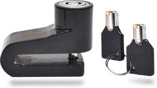 Autofledge APBDL2 Universal Anti-Theft Wheel Security Disc Brack Lock with 2 Keys for Bikes/Scooty/Cycle/Motorcycle Disk Locker Disc Lock