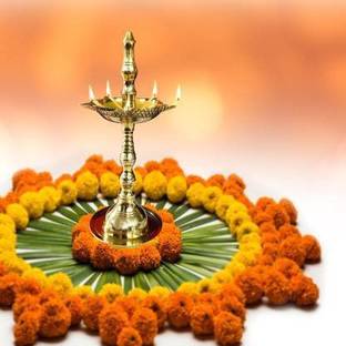 दरिद्र भंजन Brass Kerala diya Big size 8 inch, Brass Akhand diya, Brass diya, Pooja diya, Diya stand, Diwali diya, Kapoor lamp, dhoop dani, Kuber diya, Camphor lamp, Big Aarti diya, Pancharti diya, panchmukhi Diya पीतल टेबल दीया