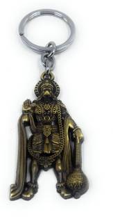 Shiani Lord Hanuman Bajrangbali Doube Sided Key Chain