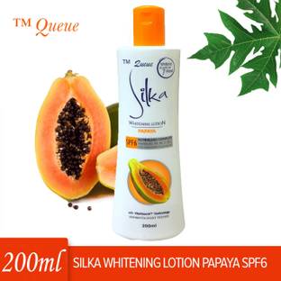 Queue Silka Papaya Full body Whitening lotion