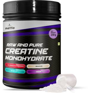 METTLE Raw and Pure Creatine Monohydrate Creatine
