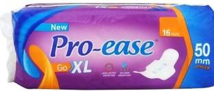 Pro-ease Go XL 16 pads (50 mm) longer Sanitary Pad