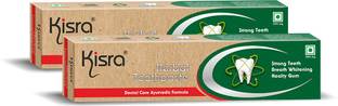 KISRA Herbal Toothpaste | Teeth Whitening, Cavity Prevention, Active Cleaning Formula Toothpaste