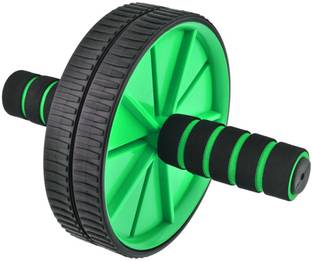 EMERET Anti Skid Double Wheel Total Body AB Roller Exerciser for Abdominal Exercise Ab Exerciser