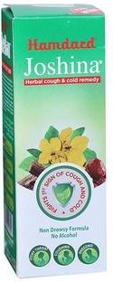 Hamdard Joshina Herbal Cough & Cold Remedy, Provide Effective relief from Cough and Sore throat(NO Alcohol)-100ml (PO-4)