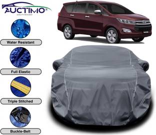 AUCTIMO Car Cover For Toyota Innova Crysta (With Mirror Pockets)