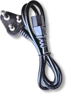 TERABYTE Power Cord 1.5 m 3 Pin Power Supply Cable for Desktop Monitor Printer - 1.5 Meter Power Cord Power Cord