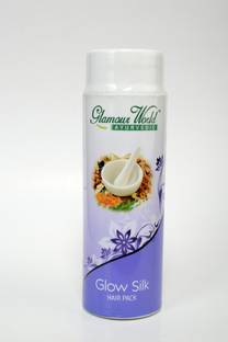 Glamour World Ayurvedic Glow Silk Hair Pack - Controls Hairfall & Premature Greying