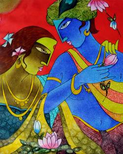 HandPainted Artwork Canvas 30 inch x 30 inch Painting