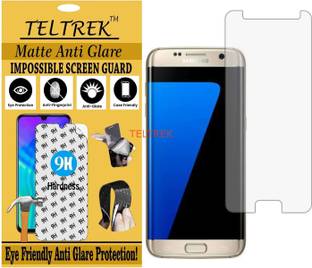 TELTREK Tempered Glass Guard for SAMSUNG GALAXY S7 EDGE (Matte Flexible Shatterproof)