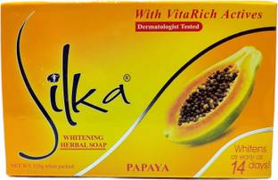 SILKA Pure Papaya Face Whitening Soap