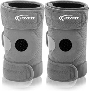 Joyfit Knee Cap Pair with Dual Side Stabilizers for Knee Pain, Sports, Gym, Running Knee Support