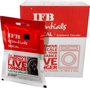 IFB Essentials Descal Appliance Descaler – 10 Pkts in 1 Box Detergent Powder