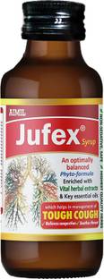 AIMIL Jufex Forte Syrup Herbal Syrup for Respiratory Wellness (Pack of 1)