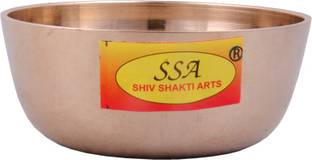 Shivshakti Arts Bronze Serving Bowl Pure Bronze Kansa Bowl | Katori (150 ml - 100% Pure) - 1 Piece