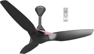 Crompton SILENT PRO ENSO ACTIVE BLDC CHARCOAL GREY 1200 with 5 Year Warranty BLDC Motor with Remote 1200 mm Ceiling Fan
