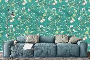 Flipkart SmartBuy 500 cm Wall Stickers Wallpaper Home Decoration Royal Green Self Adhesive Self Adhesive Sticker