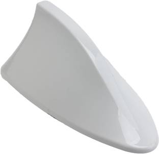 Campark Car Shark Fin Antenna Aerial Universal AM/FM Radio Signal Car Shark Fin Antenna white Hidden Vehicle Antenna
