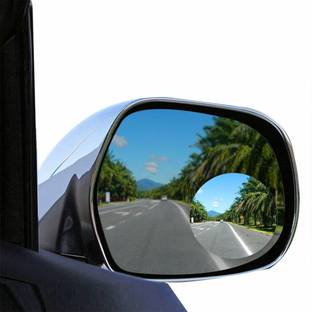Welltech Manual Blind Spot Mirror, Driver Side For Volkswagen, Mahindra, Suzuki, Jaguar, Hyundai, Maruti Suzuki, Audi, Toyota, Ford, BMW, Tata, Renault, Nissan, Mercedes Benz, Skoda, Honda WagonR, Swift Dzire, Escort, Omni, Creta, Alto, Indigo CS, i20 Elite, Innova, KUV 100, Elite i20