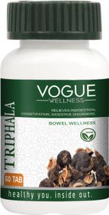 Vogue Wellness Triphala Tablet For Relief in Constipation,Indigestion,Digestive Disorder