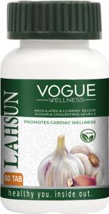 Vogue Wellness Lahsun Tablets Promotes Healthy Heart, Regulates Blood Sugar