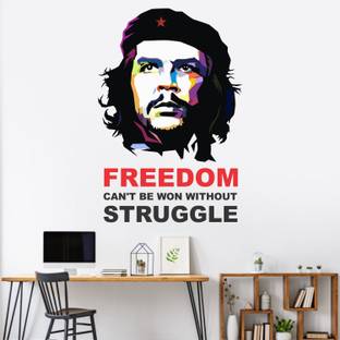 WALLPIK Che Guevara - Revolution – Freedom - Motivation - Inspiration - Quotes -Decorative - Wall Sticker - WP015