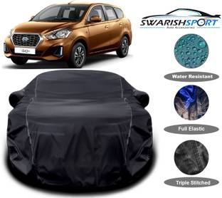 Swarish Car Cover For Datsun Go+ (With Mirror Pockets)
