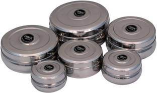 CARNIVAL Steel Utility Container  - 250 ml, 400 ml, 600 ml, 700 ml, 850 ml, 900 ml