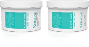 KERATINE PROFESSIONAL Hair Mask Deep Conditioner - Best Natural Biotin Keratin Collagen Treatment for Dry & Damaged Hair - Conditioning Treatment for Curly or Straight Thin Fine Hair - Made in India