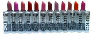 ads Balm lipstick set of 12 multicolor waterpoof